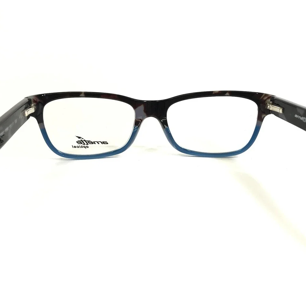Arnette Eyeglasses Frames Drum Machine 7091 1169 Gray Tortoise Blue 51-17-135